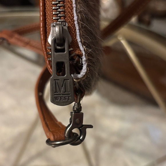 Montana West Tan and Gray Crossbody Bag - Picture 6 of 8